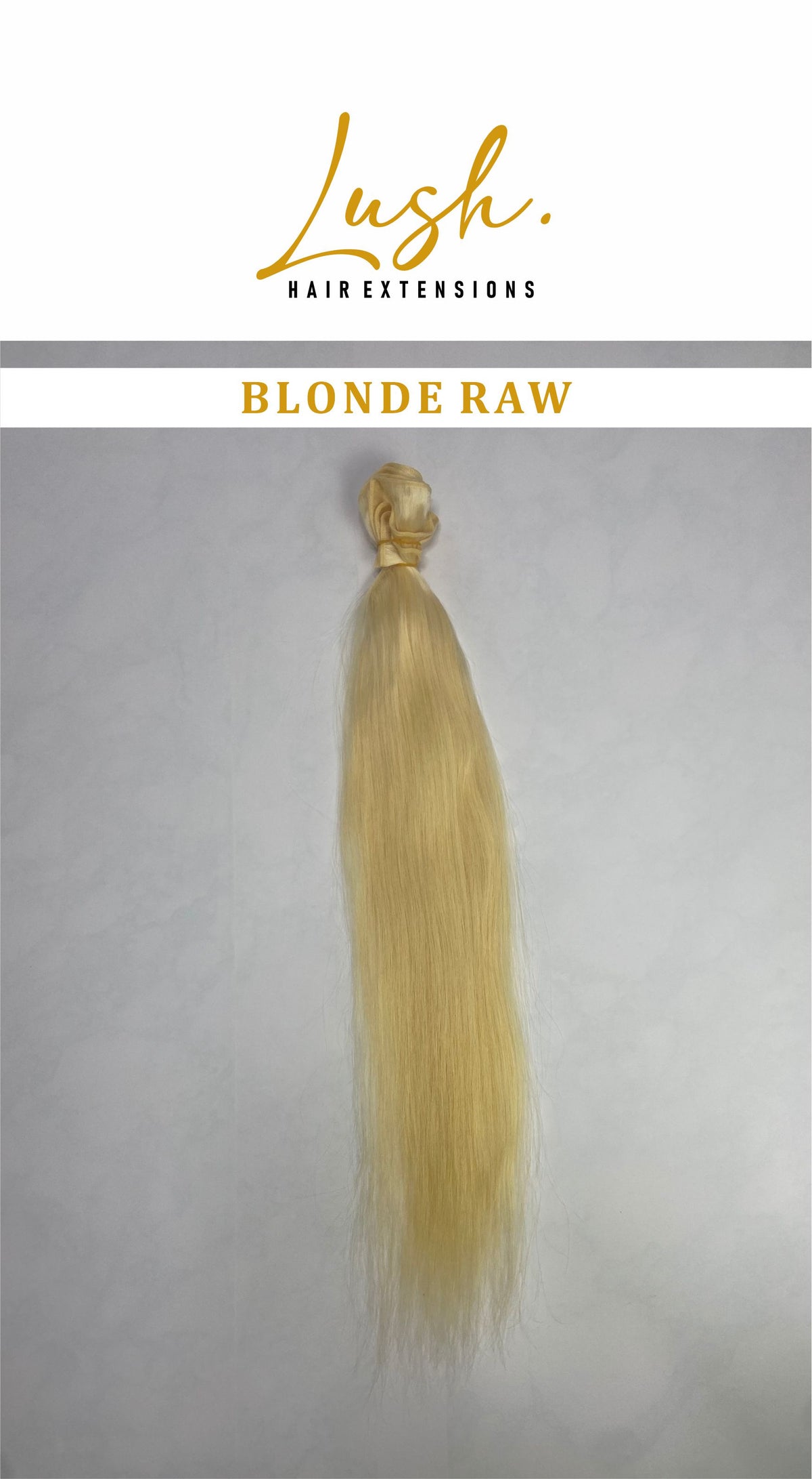BLONDE RAW EXTENSION 24"